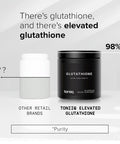 Toniiq Ultra High Strength Glutathione Capsules 1000mg Concentrated Formula 98% Highly Purified and Bioavailable Non GMO Fermentation 60 Capsules Reduced Glutathione Supplement