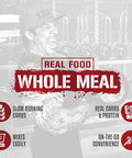 5% Nutrition Rich Piana Real Carbs + Protein | Clean Mass Gainer Protein Powder | Real Food Carbohydrate Fuel for Pre Workout/Post-Workout Recovery Meal | 3.2 lb, 22 Srvgs (Blueberry Cobbler)