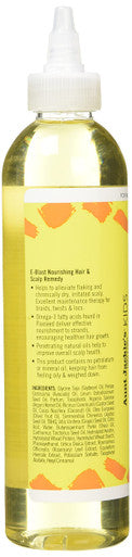 Aunt Jackies Girls E-Blast Vitamin E and Flaxseed Scalp Remedy Yellow 8 Fl Oz (Pack of 1)