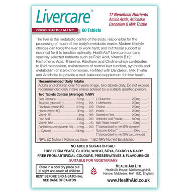 Livercare - 60 Tablets