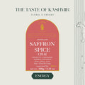 Luxmi Estates Saffron Chai | 100 gm | Signature India collection | Assam CTC Tea | Black tea collection | Saffron chai Organic Strong tea | Antioxidants | Assam Valley tea | Kashmiri Saffron Cinnamon Natural Cardamom Extract