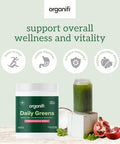 Organifi Daily Greens - Everyday Nutrition And Support - Greens Powder For Energy, Digestion, And Immunity, 30 Servings