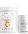 Codeage - Multi Collagen Protein + SBO Probiotics 50 Billion CFU Bundle