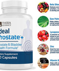 Advanced Men'S Prostate Support By Ideal Prostate Plus Ultra With Reishi Mushroom, Saw Palmetto, Lycopene And More For Natural Prostate Relief - 2 Bottles