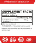 L Arginine Patented Nitrosigine 1500mg Patented Bonded LArginine Silicate Nitric Oxide NO Booster Pre Workout Supplement for Muscle Growth Pumps Vascularity Energy 90 Veggie Pills