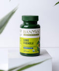 Banyan Botanicals Lung Formula Organic Respiratory Support For Lung Health Plant-Based Blend With Licorice, Tulsi Leaf, And Other Lung Health Herbs 90 Tablets