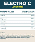 Kinetica Kinetica Electro-C Lemon Flavour Electrolytes Rehydration Drink Tablets 12 Pack