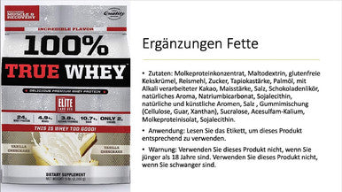 ELITE Labs 100% True Whey - Ultra Premium Whey Protein - Vanilla Cheesecake 5lbs, 2.27 Kilogram