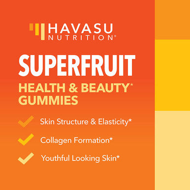 Havasu Nutrition Superfruit Gummy 60 count 1 Pack Superfruit 120 count