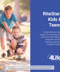 4Life RiteStart Kids & Teens - Apple and Orange Flavors - 22 Essential Vitamins and Minerals - Ages 2 and Up - Immune System Support Transfer Factor - Brain Support - 120 Chewable Tablets
