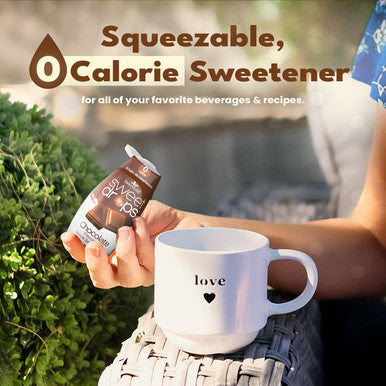 Sweetleaf Stevia Liquid Variety 6-Pack Caramel Chocolate Vanilla Sweet Drops 1.7 Oz Ea + Peach Mango Lemon Lime & Mixed Berry Water Drops 1.62 Oz Ea