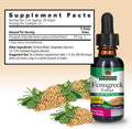 Nature'S Answer Fenugreek Seed with Organic Alcohol 1-Fluid Ounce | Female Reproductive Support | Aid for Mothers | Lactation Support | Natural Menopause Aid (Pack of 1)