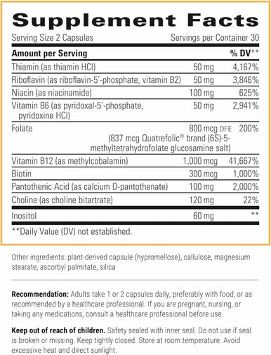 Active B-Complex 60 Capsules - Integrative Therapeutics