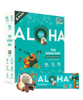 Aloha Organic Plant Based Protein Bars Chocolate Chip Cookie Dough, 1.98 Oz,(Pack of 12)