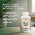 Nac Supplement N-Acetyl Cysteine (1,000Mg Per Serving 500Mg Per Cap, 210 Capsules) (Third Party Tested) With Odor Masking Technology To Boost Glutathione Levels By Double Wood