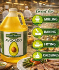 Healthy Harvest Non-GMO Avocado Oil - Great for Sauces And, Cooking, Frying and More - Nutritious And Rich With Antioxidants (1 gallon)