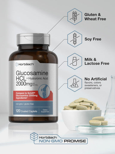 Horbaach Glucosamine Hcl 2000Mg