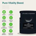 Shilajit Pure Himalayan Organic, 50 Servings, Shilajit For Men & Women, 84+ Trace Minerals, 75%+ Fulvic Acid, Shilajit Resin Alternative To Shilajit Gummies & Capsule With Lab Tested Report, 400Mg