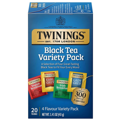 Twinings Lemon & Ginger, Caffeine-Free Herbal Tea Bags, 100 CT Box (1 Pack) | Spicy & Tangy, Ginger, Lemon Peel, Lemongrass, Blackberry Leaves, Soothe Digestion, 100 Foil Lined Individually Wrapped Bags