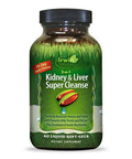 Irwin Naturals 2 In 1 Kidney & Liver Super Cleanse, 60 Liquid Soft-Gels