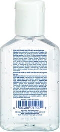 zytec Germ Buster 60ml Hand Sanitizer (Clear Gel) 70-Percent Alcohol 24 Unit Case Pack, 60-Milliliters