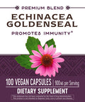 Nature'S Way Premium Blend Ecea Goldenseal 900 Mg Per Serving 100 Vcaps