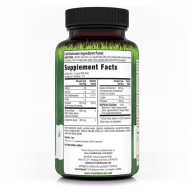 Irwin Naturals Maximum Strength 3-In-1 Carb Blocker 84 Count