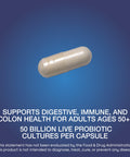 Nature'S Way Fortify Extra Strength(1) Probiotic Adults 50 50 Billion Live Cultures Prebiotics Probiotics For Digestive Health Immune Support Colon Health 30 Capsules