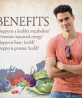 Garden Of Life Mykind Organics Men'S Once Daily Whole Food Multivitamin, 60 Vegan Tablets