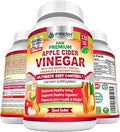 FRESH HEALTHCARE Apple Cider Vinegar Capsules with The Mother, 1740mg ACV Pills with Ceylon Cinnamon, Ginger & Cayenne, Non-GMO Gluten Free Vegan Supplement for Digestion and Bloating, 120 Count