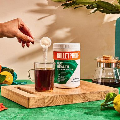Bulletproof Unflavored Gut Health Collagen Protein, 14 Ounces, 10G Grass-Fed Collagen Peptides For Gut, Skin, Bone And Joint Support