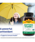 Country Life Vitamin C Buffered With Bioflavonoids 500Mg 100 Tablets Certified Gluten Free Certified Vegan