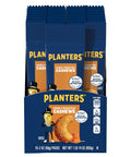 PLANTERS Deluxe Honey Roasted Whole Cashews, Party Snacks, Plant-based Protein, 2 oz Bags (Pack of 15)