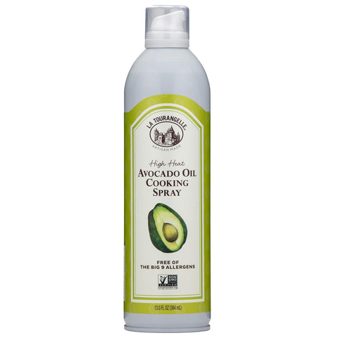 La Tourangelle, Avocado Oil Spray, Handcrafted from Premium Avocados, High Smoke Point Refined Oil Great for High Heat Cooking, Frying, Spray Cooking and Grilling, 5 Fl Oz