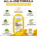 Saw Palmetto For Women - Dht Blocker Hair Growth Supplement - 500Mg Potent Saw Palmetto Gummies For Hair, Skin, Nails, Urinary Wellness - Mango-Pineapple Flavor - 60 Gummies