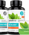 Zenwise Digestive Enzymes No Blat Digestive Enzymes Travel Tin pre and Post Meal Digestive Routine with enzymes and probiotics for Digestive Health