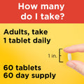 Nature Made Super C Tablets with Vitamin D3 and Zinc Adult Vitamin C Immune Support Supplement 60 Tablets for Daily Immune Support 60 Day Supply