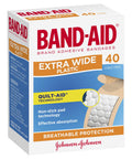 Band-Aid Extra Wide Plastic Strips 40 Pack