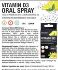 Innotech Nutrition Vitamin D3 Oral Spray, Lemon Flavour - 25 ml