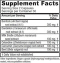 Vitanica Hepafem Liver Cleansing Support Vegan/Vegetarian 60 Capsules