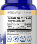 Carlyle Vitamin B-1 | 100Mg | 300 Tablets | Non-Gmo And Gluten Free Thiamin Supplement