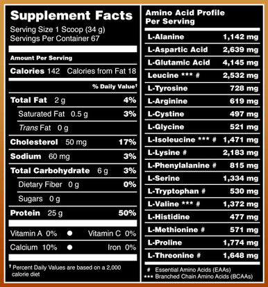 Amazing Nutrition Muscle 100% Whey Protein Powder 5 Lbs Advanced Formula with Whey Protein Isolate as a Primary Ingredient Along with Ultra Filtered Whey Protein Concentrate Supports Lean Muscle Growth