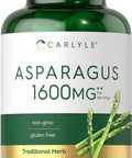 Carlyle Asparagus Supplement | 1600Mg | 250 Powder Capsules | Non-Gmo And Gluten Free Formula | High Potency Traditional Herb