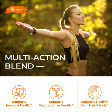 SIRUNES Immune Booster - Immunity Support Multivitamin - Vitamin C And D3, Elderberry, Zinc, Ecea, Ginger, Turmeric - Antioxidant, Energy And Vigor, Brain Boost, Stress Relief (Zinc Quercetin)
