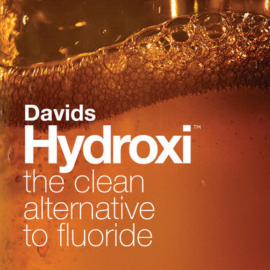 Davids Hydroxi Fresh Breath Mouthwash Starter Kit Alcohol-Free Fluoride-Free Nano-Hydroxyapatite for Remineralizing & Enamel Health Relieves Dry Mouth Fresh Mint 16 fl oz