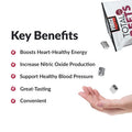 Force Factor Total Beets Pressure Support Supplement, Beets Supplements with Beets Powder, Great-Tasting Beets Chewables for Heart-Healthy Energy, and Increased Nitric Oxide, 180 Chews, 3-Pack