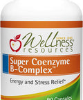 Super Coenzyme B Complex Highly Absorbable Coenzyme B Vitamins MethylFolate for Energy Stress Hair 90 Capsules