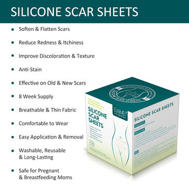 Silicone Scar Sheets (1.6 X 120 Roll-3M), Silicone Scar Tape Roll, Scar Silicone Strips, Reusable, Professional Scar Removal Sheets For C-Section, Surgery, Burn, Keloid, Acne Et