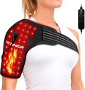 Red Light Therapy Shoulder Shoulder Heating Pad,Infrared Light Therapy For Body,Shoulder Brace 660Nm&850Nm Red Light Heated Shoulder Wrap