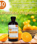 Nature'S Answer Liposomal Vitamin C Nature s Answer EpiFytosomes Vitamin C 1000 mg per Serving - Vegan Dietary Supplement - Soy Gluten Non GMO - Ideal for Healthy Immune Support - 6 mL (40 Servings per Bottle)